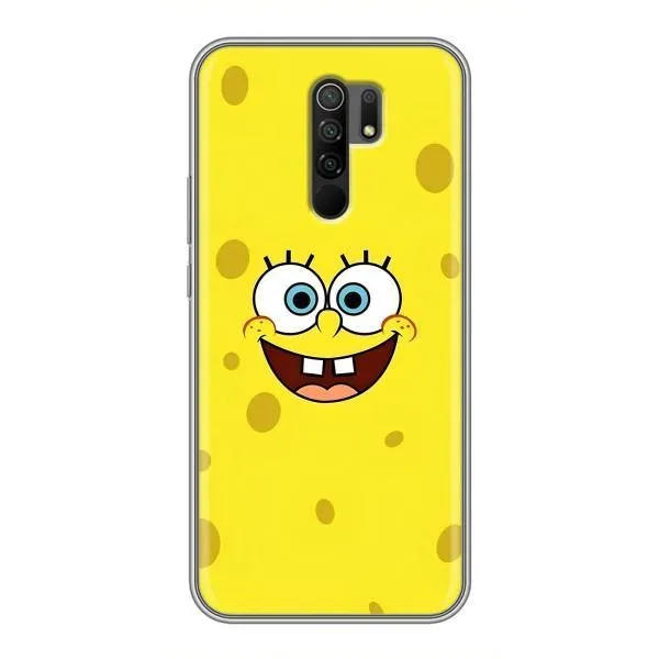 Чехол с принтом «Мордашка Спанч Боба» для Xiaomi Redmi 9