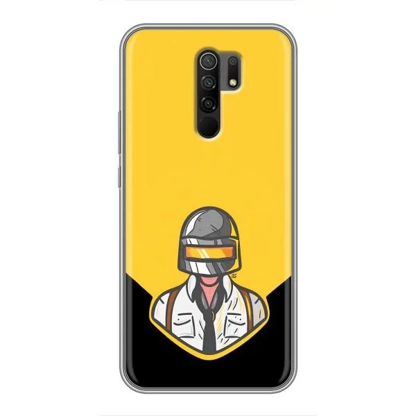 Чехол с принтом «Пабг в шлеме» для Xiaomi Redmi 9 Чехол с принтом «Пабг в шлеме» для Xiaomi Redmi 9