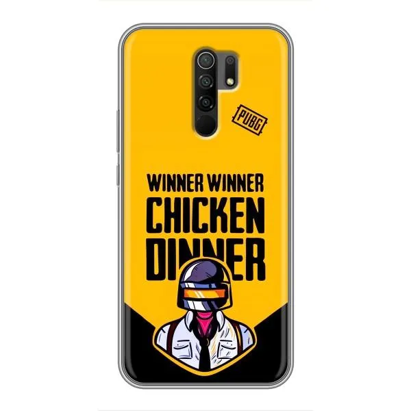 Чехол с принтом «Pubg шлем» для Xiaomi Redmi 9 Чехол с принтом «Pubg шлем» для Xiaomi Redmi 9