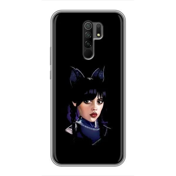 Чехол с принтом «серьезная Уэнздей» для Xiaomi Redmi 9