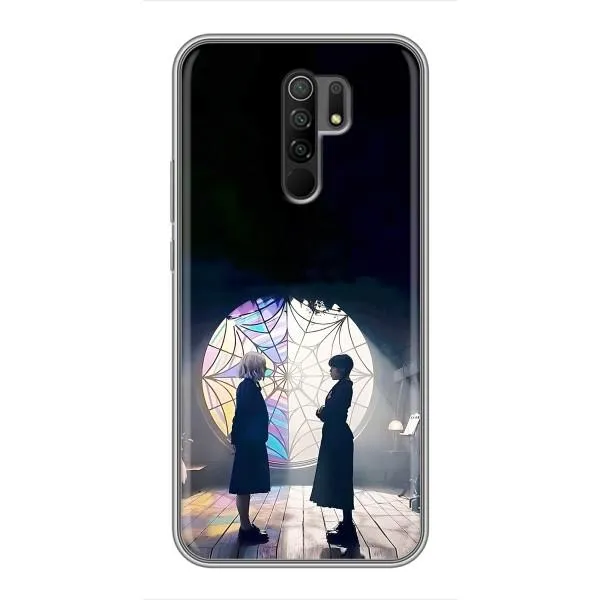 Чехол с принтом «Уэнздей и Инид» для Xiaomi Redmi 9