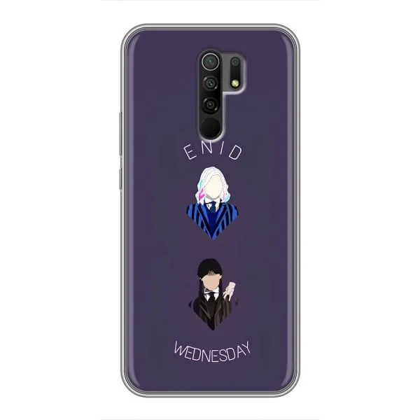 Чехол с принтом «Уэнздей и подруга» для Xiaomi Redmi 9