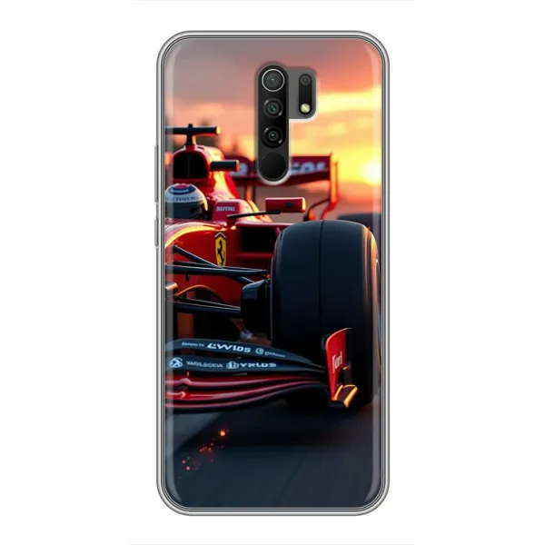 Чехол с принтом «Макларен на закате» для Xiaomi Redmi 9
