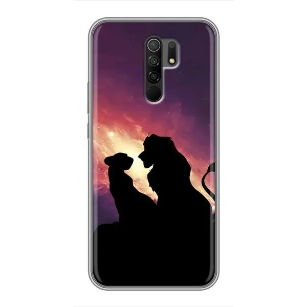 Чехол с принтом «Силуэт Симба и Налу» для Xiaomi Redmi 9 Чехол с принтом «Силуэт Симба и Налу» для Xiaomi Redmi 9
