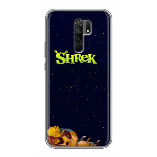 Чехол с принтом «Отдыхающий Шрек» для Xiaomi Redmi 9