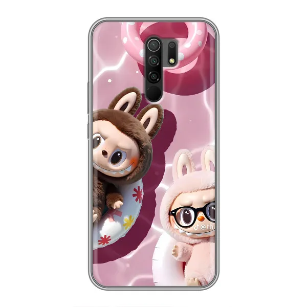 Чехол с принтом «Игрушка Лабубу» для Xiaomi Redmi 9