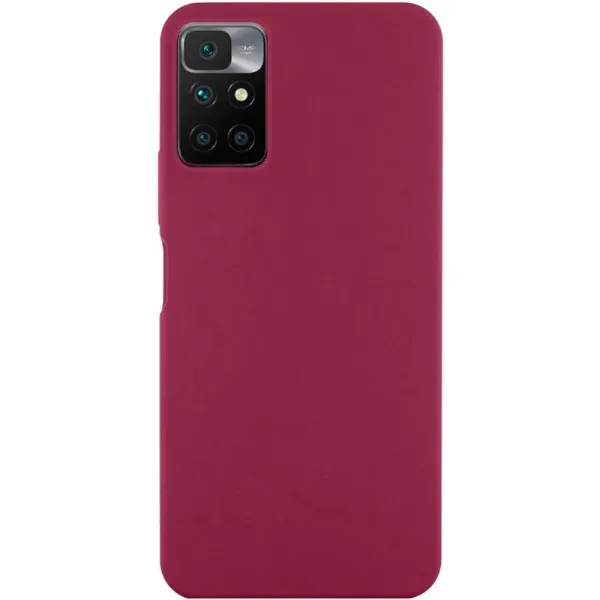 Чехол Silicone Cover Ummi Lakshmi (AA) для Xiaomi Redmi 9A — Бордовый — фото 1