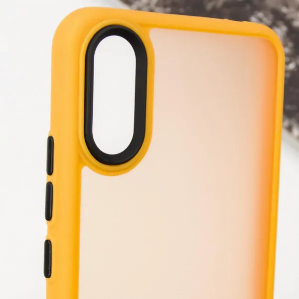 Чохол TPU+PC Lyon Frosted для Xiaomi Redmi 9A — Помаранчевий — фото 5 Чохол TPU+PC Lyon Frosted для Xiaomi Redmi 9A — Помаранчевий — фото 5
