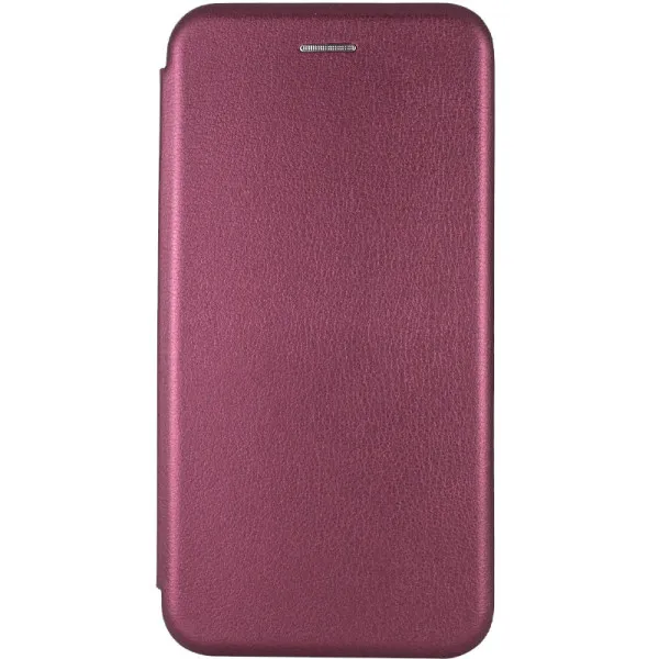 Шкіряний чохол-книжка Classy для Xiaomi Redmi 9A — Бордовий — фото 1 Шкіряний чохол-книжка Classy для Xiaomi Redmi 9A — Бордовий — фото 1