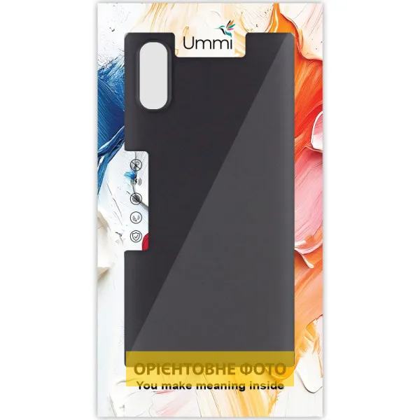 Чехол Silicone Cover Ummi Lakshmi (AA) для Xiaomi Redmi 9A — Черный — фото 2