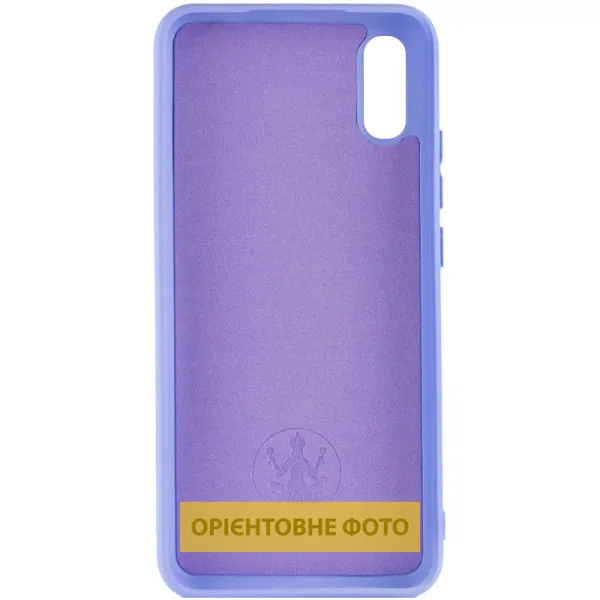 Чехол Silicone Cover Ummi Lakshmi (AA) для Xiaomi Redmi 9A — Сиреневый — фото 2
