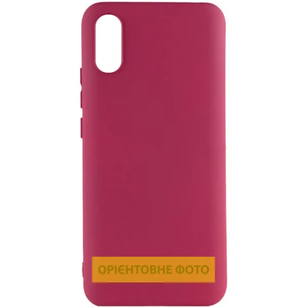 Чехол Silicone Cover Ummi Lakshmi (AA) для Xiaomi Redmi 9A — Бордовый — фото 1
