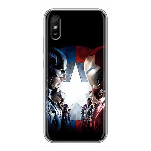 Чехол с принтом «Марвел стайл» для Xiaomi Redmi 9A