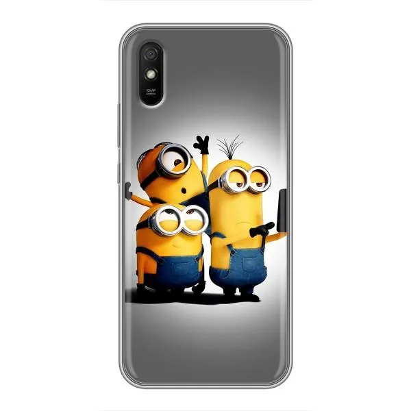 Чехол с принтом «Три миньона» для Xiaomi Redmi 9A