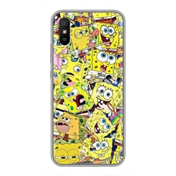 Чохол з принтом «Емоції Спан Боба» для Xiaomi Redmi 9A