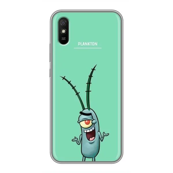 Чохол з принтом «Персонаж Планктон» для Xiaomi Redmi 9A