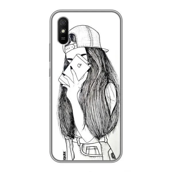 Чехол с принтом «Фото девочки» для Xiaomi Redmi 9A