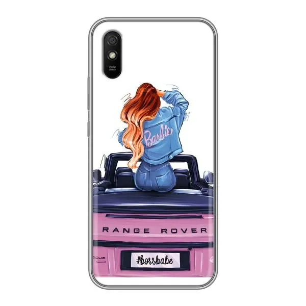 Чехол с принтом «На машине» для Xiaomi Redmi 9A