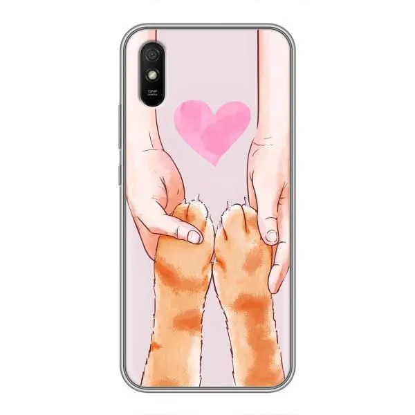 Чехол с принтом «Любовь к котикам» для Xiaomi Redmi 9A