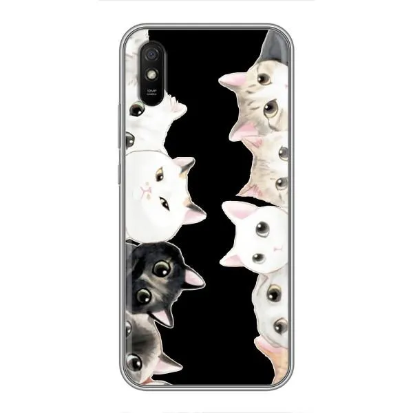 Чехол с принтом «Взгляд котов» для Xiaomi Redmi 9A