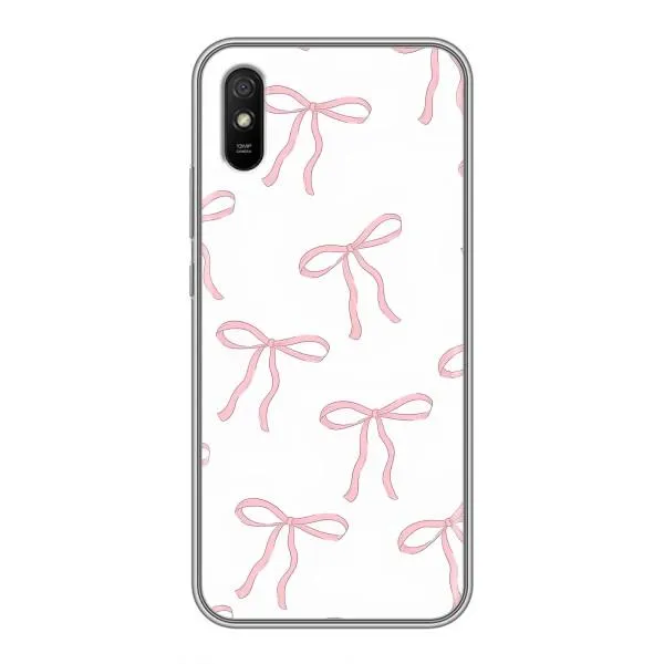 Чехол с принтом «Розовые бантики» для Xiaomi Redmi 9A Чехол с принтом «Розовые бантики» для Xiaomi Redmi 9A
