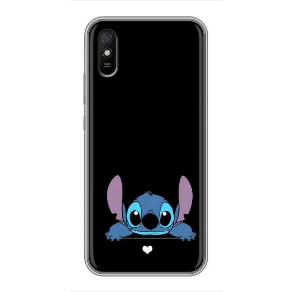 Чехол с принтом «Стич на черном» для Xiaomi Redmi 9A