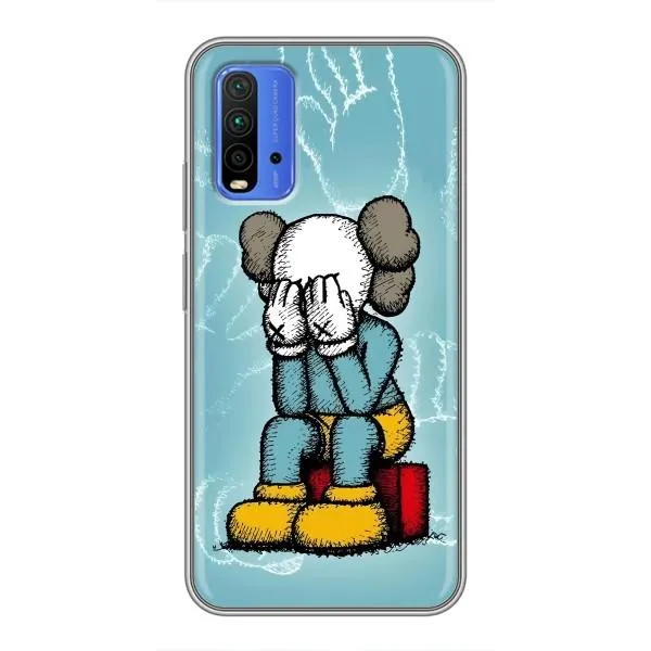 Чехол с принтом «Плач Bearbrick» для Xiaomi Redmi 9T