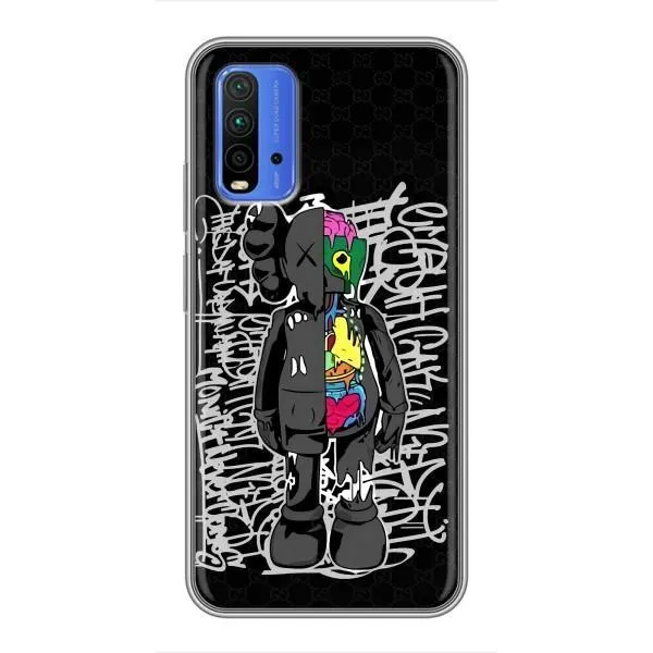Чехол с принтом «Стиль Bearbrick» для Xiaomi Redmi 9T