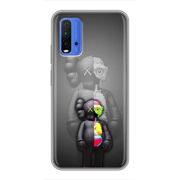 Чехол с принтом «Тело Bearbrick» для Xiaomi Redmi 9T