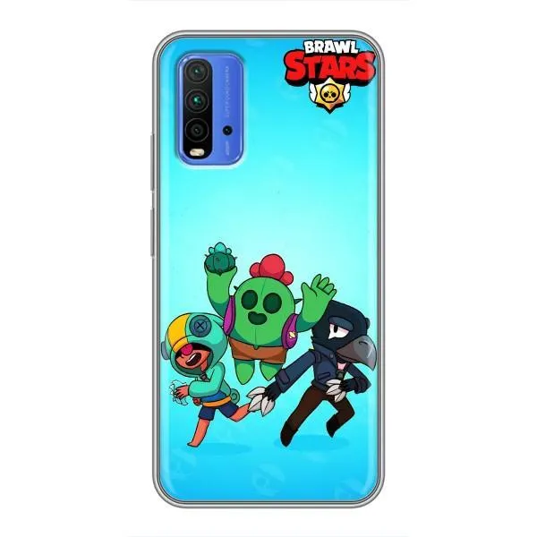 Чехол с принтом «Трио героев» для Xiaomi Redmi 9T