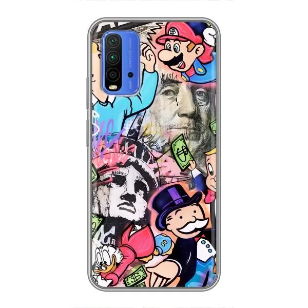 Чехол с принтом «Monopoly man» для Xiaomi Redmi 9T