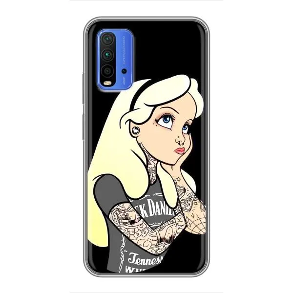 Чехол с принтом «Девочка в тату» для Xiaomi Redmi 9T