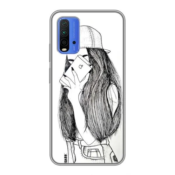 Чехол с принтом «Фото девочки» для Xiaomi Redmi 9T