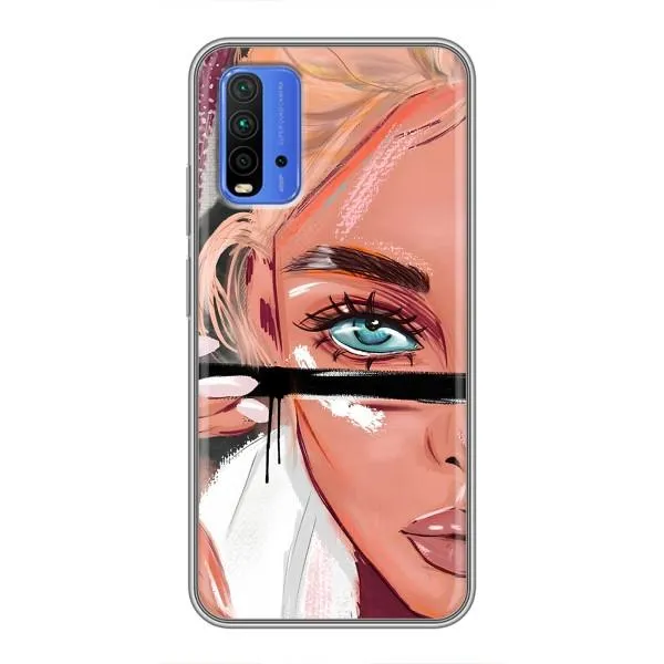 Чехол с принтом «Макияж» для Xiaomi Redmi 9T