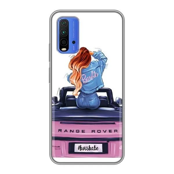Чехол с принтом «На машине» для Xiaomi Redmi 9T
