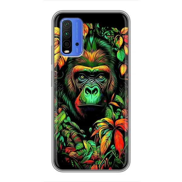 Чехол с принтом «Обезьяна в тропиках» для Xiaomi Redmi 9T