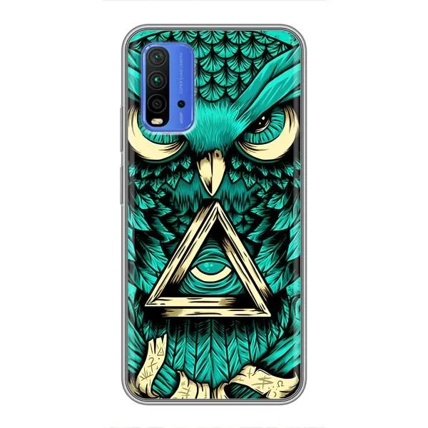 Чехол с принтом «Сова с глазом» для Xiaomi Redmi 9T