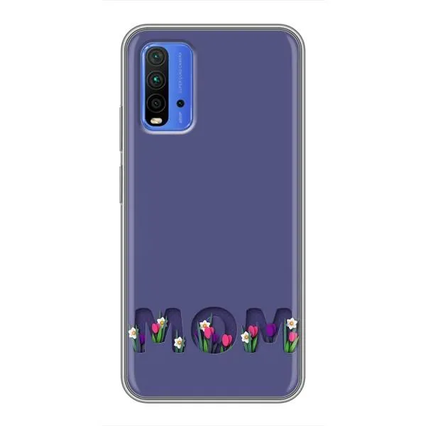 Чехол с принтом «Мама в цветах» для Xiaomi Redmi 9T Чехол с принтом «Мама в цветах» для Xiaomi Redmi 9T