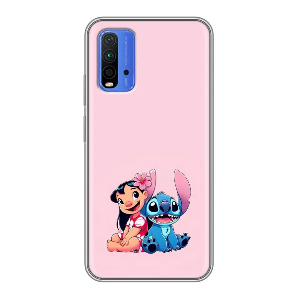 Чехол с принтом «Лило и Стич» для Xiaomi Redmi 9T