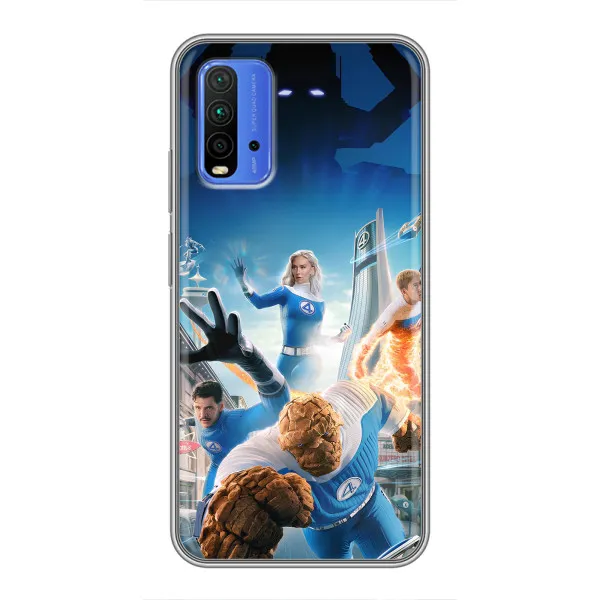 Чехол с принтом «Герои Фантастическая Четверка» для Xiaomi Redmi 9T