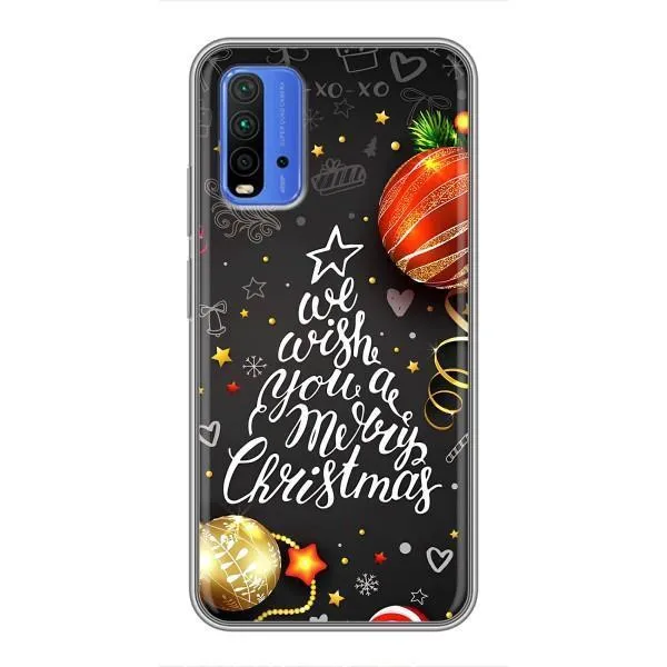 Чехол с принтом «Елочка» для Xiaomi Redmi 9T