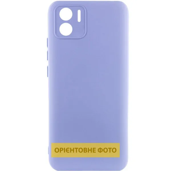 Чехол Silicone Cover Ummi Lakshmi Full Camera (AA) для Xiaomi Redmi A1+ / A2+ — Сиреневый