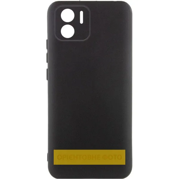 Чохол Silicone Cover Ummi Lakshmi Full Camera (AA) для Xiaomi Redmi A1+ / A2+ — Чорний — фото 1