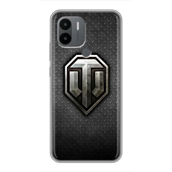 Чехол с принтом «Лого Tanks» для Xiaomi Redmi A1 Plus Чехол с принтом «Лого Tanks» для Xiaomi Redmi A1 Plus