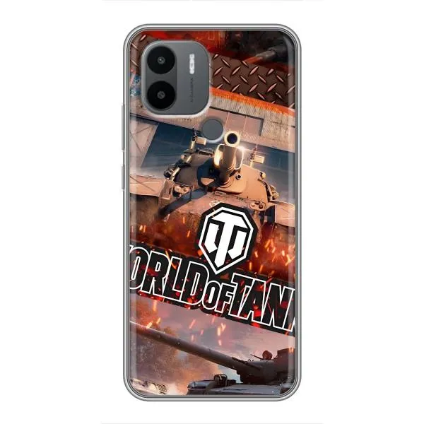 Чехол с принтом «World of Tanks» для Xiaomi Redmi A1 Plus Чехол с принтом «World of Tanks» для Xiaomi Redmi A1 Plus