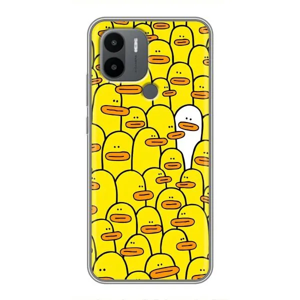 Чехол с принтом «Белая уточка» для Xiaomi Redmi A1 Plus