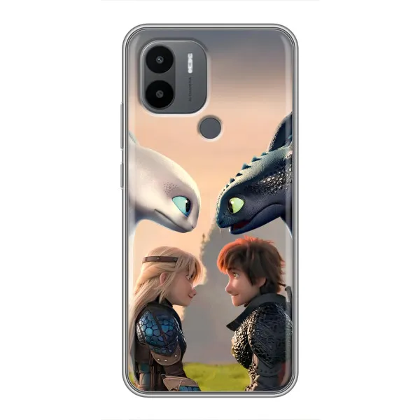Чехол с принтом «Иккинг и Астрид» для Xiaomi Redmi A1 Plus Чехол с принтом «Иккинг и Астрид» для Xiaomi Redmi A1 Plus