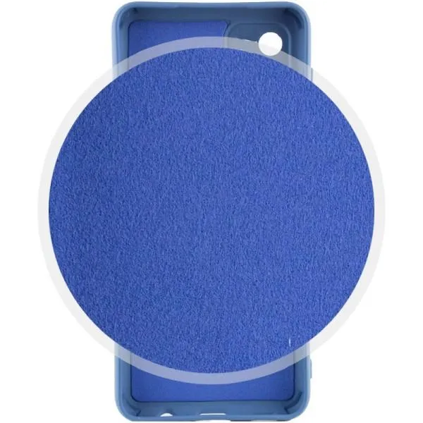 Чохол Silicone Cover Lakshmi Full Camera (AA) для Xiaomi Redmi A1 / A2 — Синій — фото 2