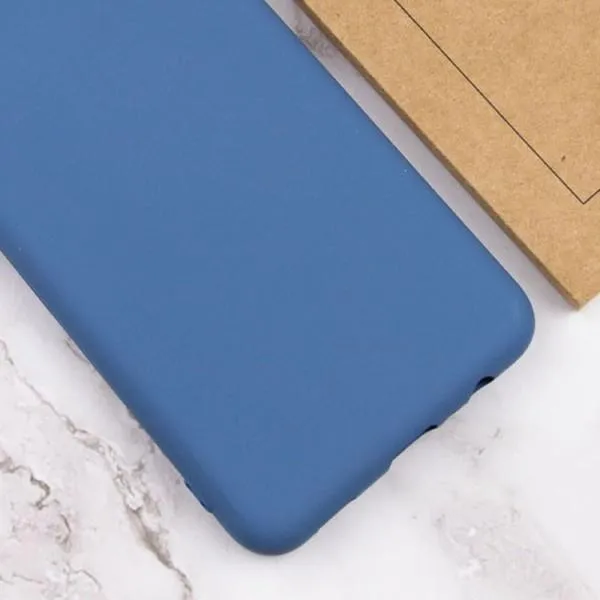Чохол Silicone Cover Lakshmi Full Camera (AA) для Xiaomi Redmi A1 / A2 — Синій — фото 3