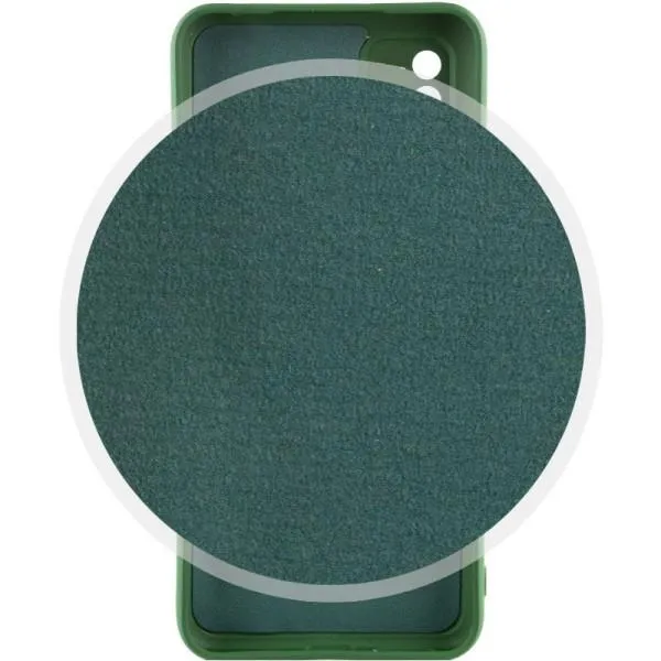 Чохол Silicone Cover Lakshmi Full Camera (AA) для Xiaomi Redmi A1 / A2 — Зелений — фото 4
